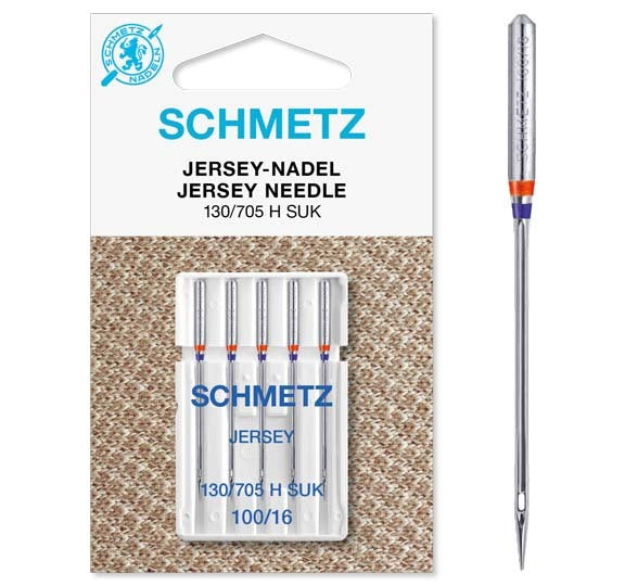Schmetz Sewing Machine Needles Jersey 100/16