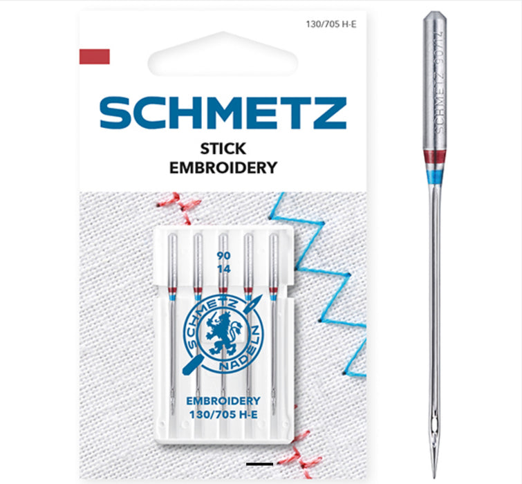 Schmetz Sewing Machine Needles Embroidery 90/14