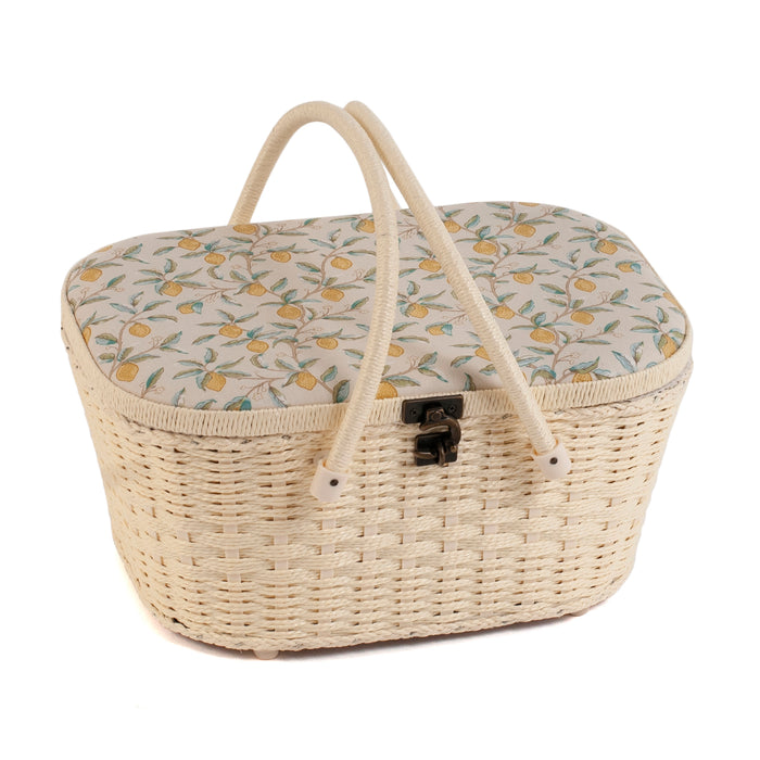 Hobby Gift Sewing Box Large Wicker Basket Morris Lemons HGHLB\601