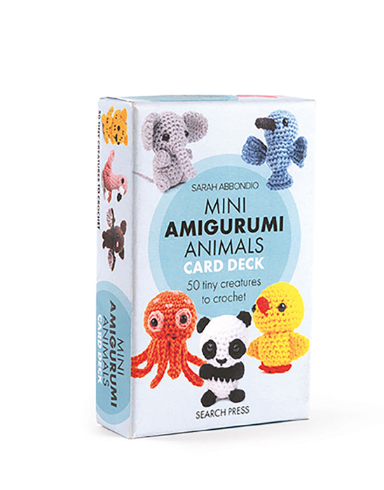 Mini Amigurumi Animals Card Deck 50 Tiny Creatures to Crochet By Sarah Abbondio - SP