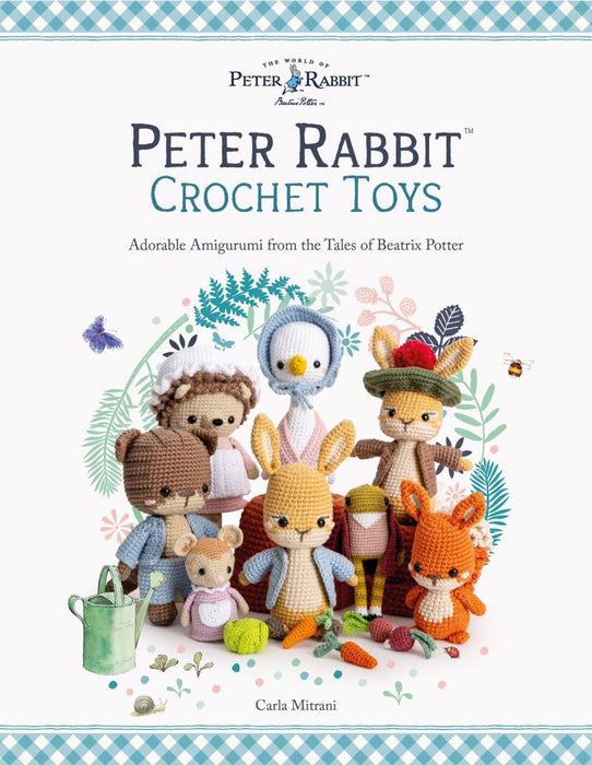 Peter Rabbit Crochet Toys Adorable Amigurumi from the Tales of Beatrix Potter By Carla Mitrani (Paperback Book) - SP