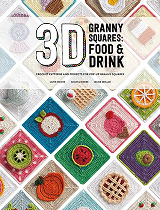 3D Granny Squares: Food & Drink - SP