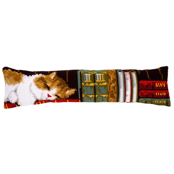 Vervaco Cross Stitch Kit Draught Excluder Cat Sleeping - PN-0148238