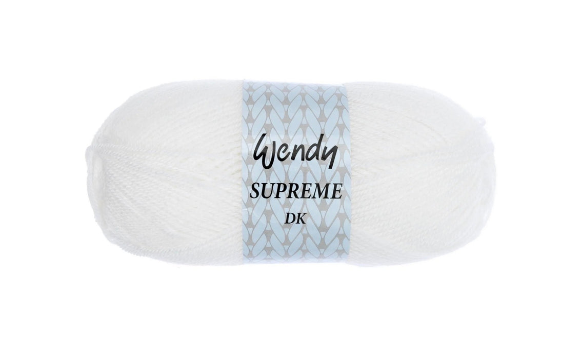 Wendy Supreme DK 100g White WD01
