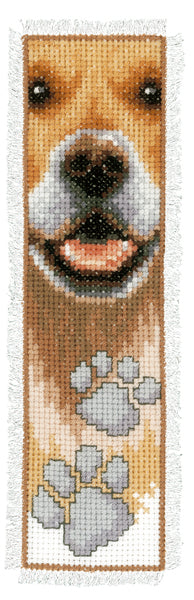 Vervaco Cross Stitch Kit Bookmarks - Dog Footprint - PN-0143912