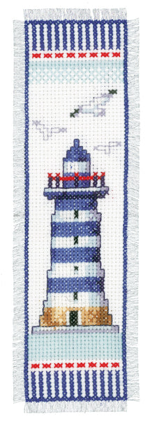 Vervaco Counted Cross Stitch Kit Bookmark - Lighthouse - PN-0144279