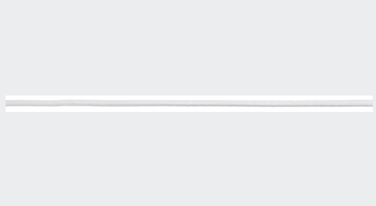 Round Elastic White 4mm x 1m A4R.WHT