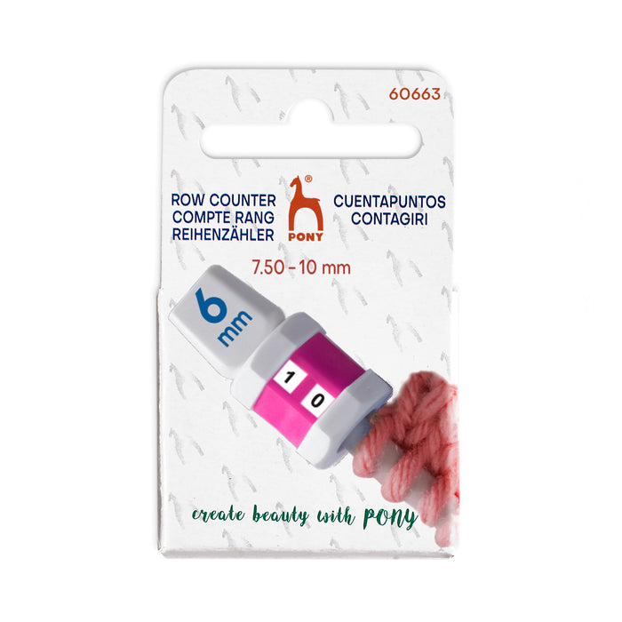 Pony Row Counter 7.50-10.00mm - P60663