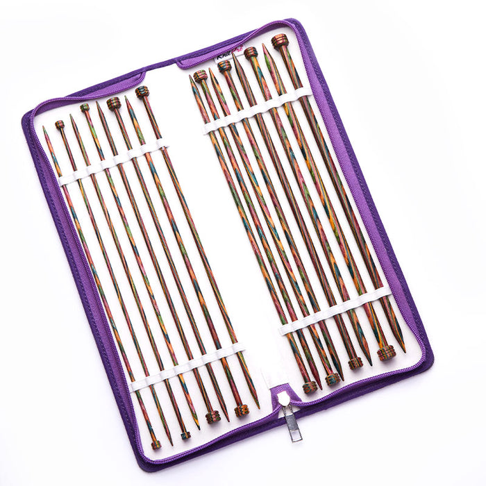 KnitPro Symfonie Single Pointed Knitting Needle Set 35cm/14” KP20667