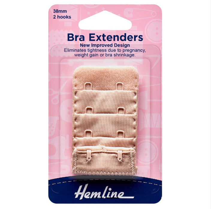 Hemline Bra Extender 38mm Nude H771.38.M