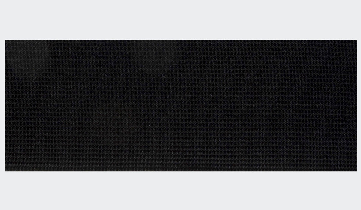 Groves Basic Elastic Woven 38mm wide x 1 Metre Black GBE38