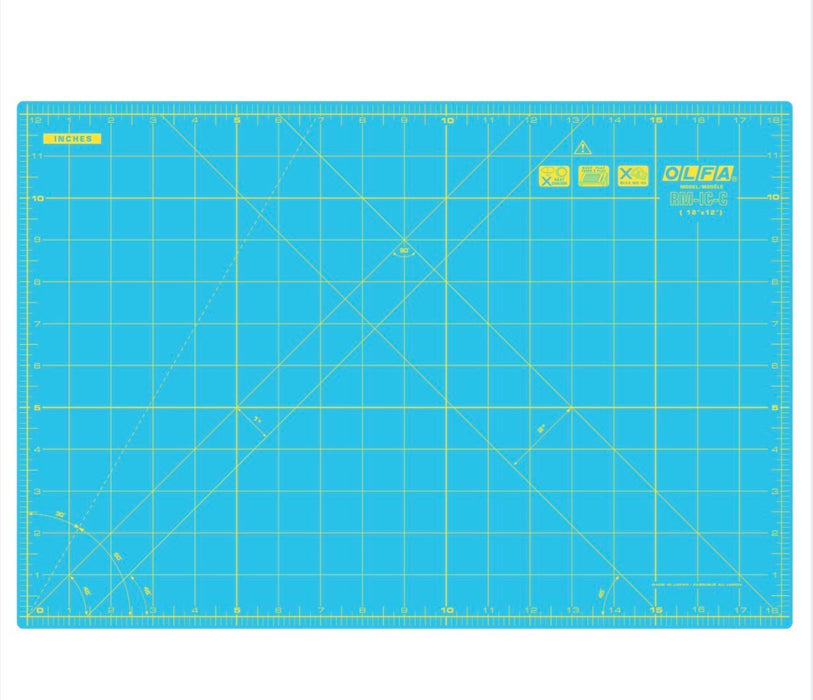 Olfa Cutting Mat Aqua 45 x 30cm RM-IC-C-AQA