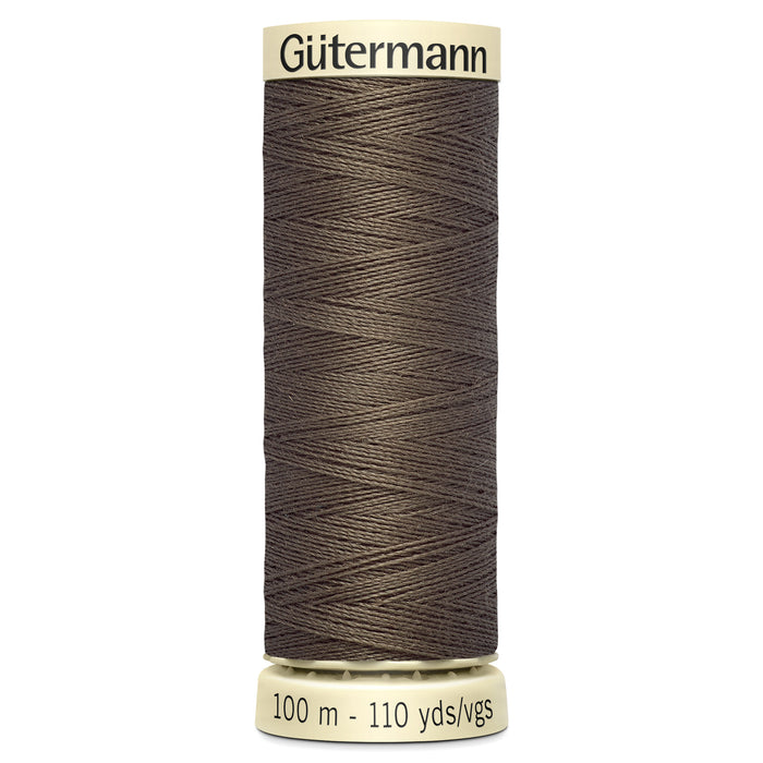 Gutermann Sew-All Thread 100m - All Shades of Beige, Black, Brown, Cream, Grey & White