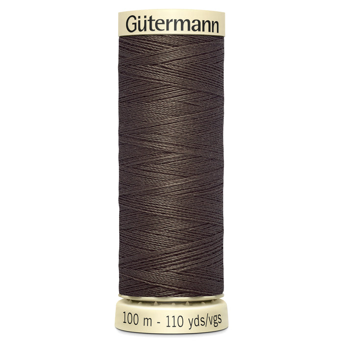Gutermann Sew-All Thread 100m - All Shades of Beige, Black, Brown, Cream, Grey & White