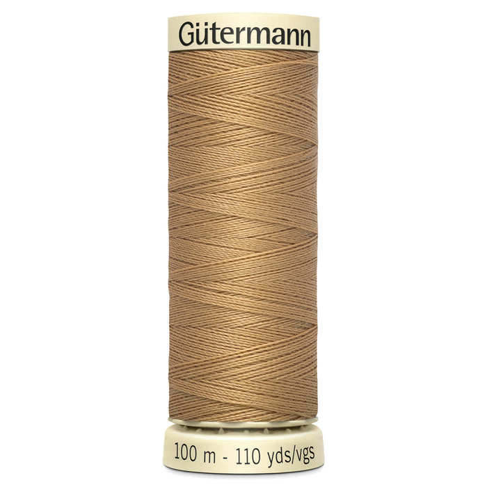 Gutermann Sew-All Thread 100m - All Shades of Beige, Black, Brown, Cream, Grey & White