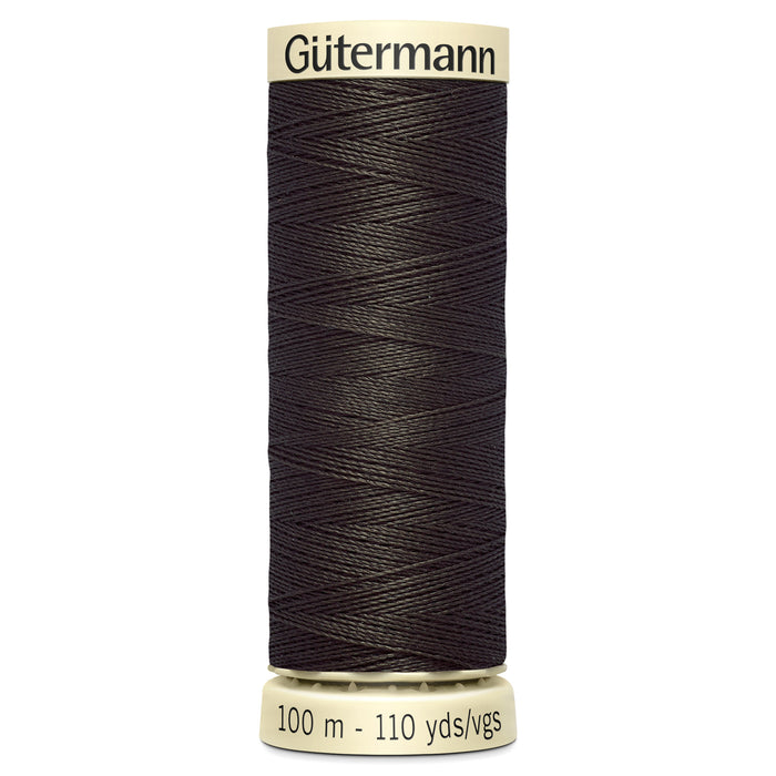 Gutermann Sew-All Thread 100m - All Shades of Beige, Black, Brown, Cream, Grey & White