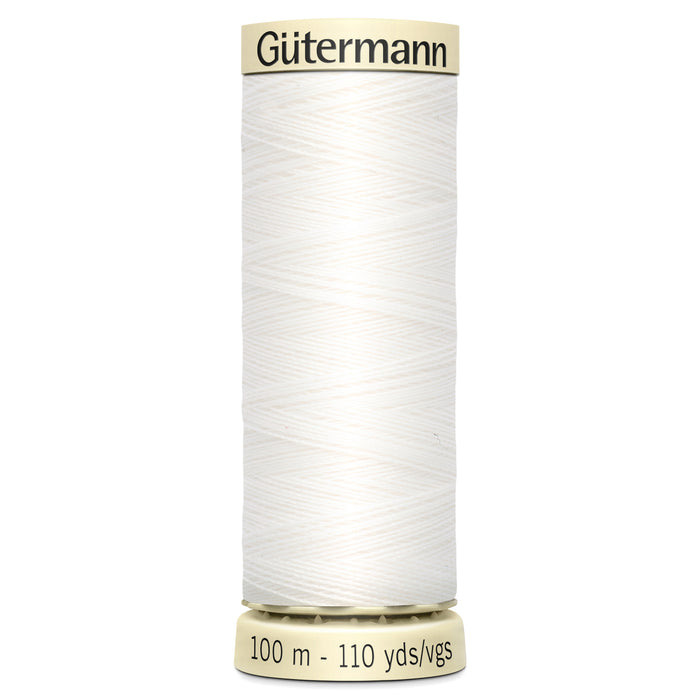 Gutermann Sew-All Thread 100m - All Shades of Beige, Black, Brown, Cream, Grey & White