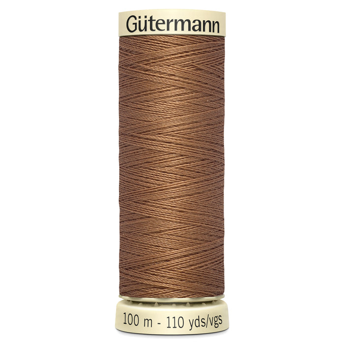 Gutermann Sew-All Thread 100m - All Shades of Beige, Black, Brown, Cream, Grey & White