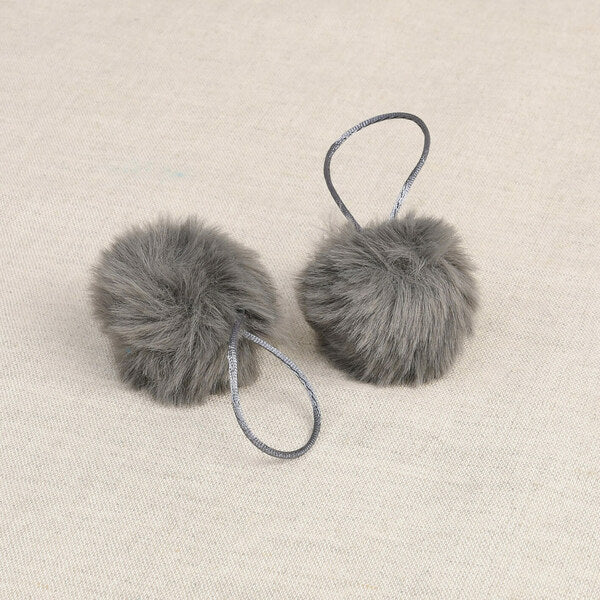 Stephanoise Faux Fur Pom Pom M8909U040 - Various Colours