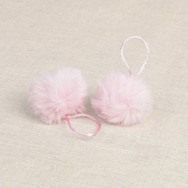 Stephanoise Faux Fur Pom Pom M8909U040 - Various Colours