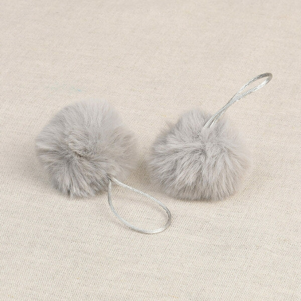 Stephanoise Faux Fur Pom Pom M8909U040 - Various Colours