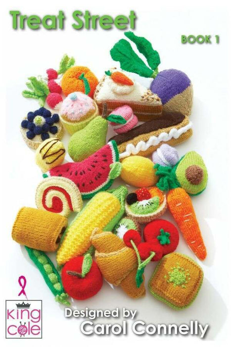 King Cole Knitting Pattern Book Treat Street Designed By Carol Connelly Book 1