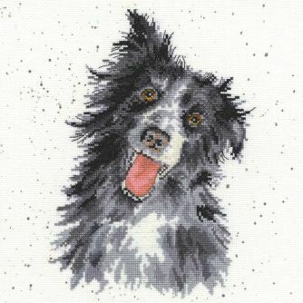 Bothy Threads Wrendale Designs Cross Stitch Kit Collie - XHD10