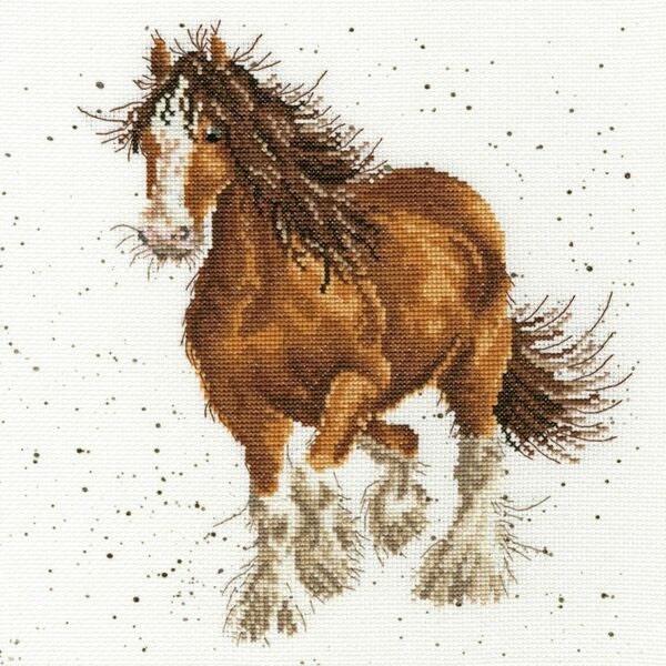 Bothy Threads Wrendale Designs Cross Stitch Kit Feathers - XHD43