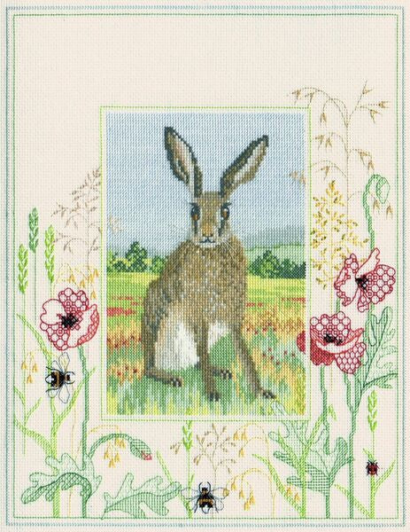 Bothy Threads Cross Stitch Kit Wildlife: Hare - WIL5