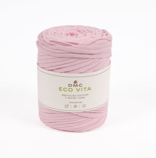DMC Eco Vita Recycled Cotton T-Shirt Yarn 450g - Pink