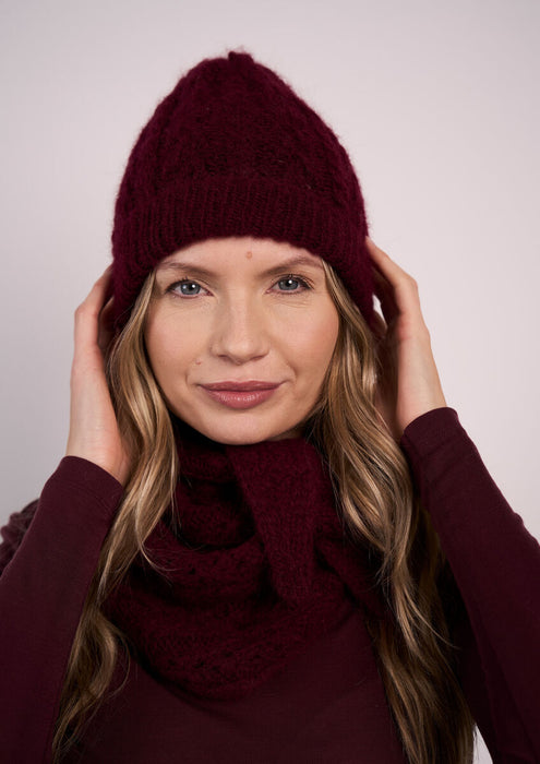 MODE At Rowan Bryony Hat & Scarf in Softest Alpaca MIP74
