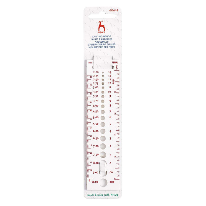 Pony Knitting Gauge P60644