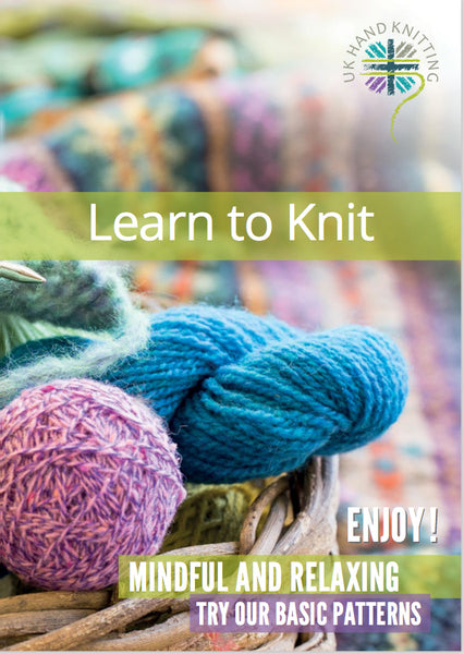 UKHKA Learn To Knit Booklet - UKHKA/LTKB