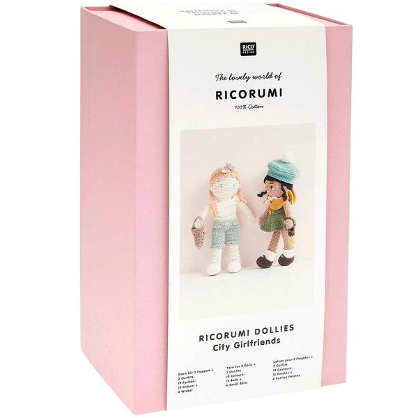 Rico The Lovely World Of Ricorumi - Ricorumi Dollies City Girlfriends Yarn kit - 400025.019