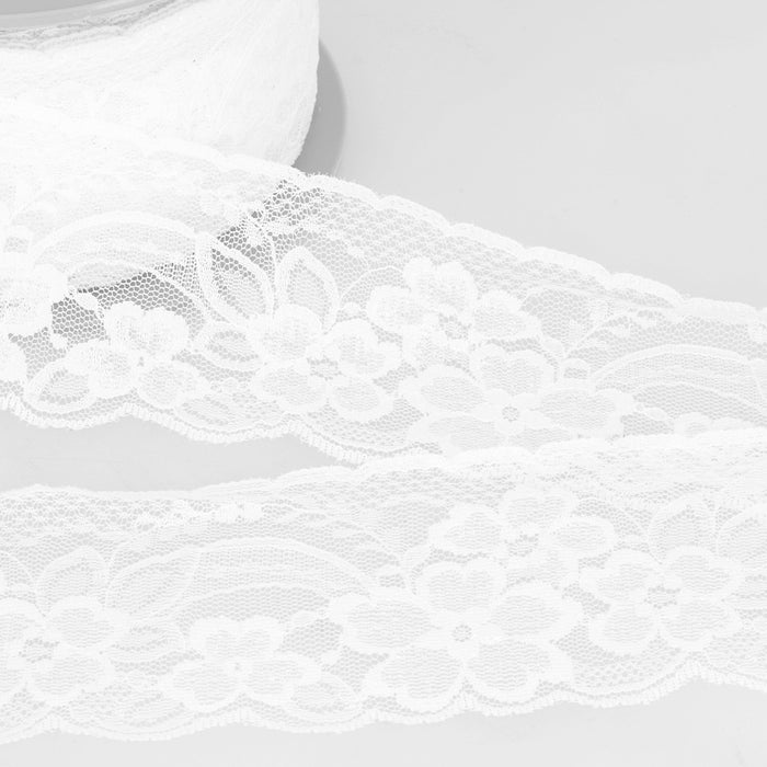 Stephanoise Lace Trimming Rachel 75mm x 1 Metre - S04125B000