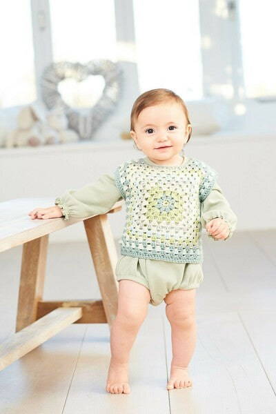 Crochet Pattern Crochet Tops & Blankets In Stylecraft Bambino DK & Bambino Prints DK - 10065