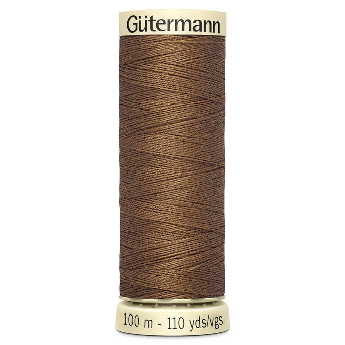 Gutermann Sew-All Thread 100m - Beige, Black, Brown, Cream, Grey & White