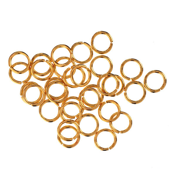 Trimits Jump Rings 5mm Gold 5mm  - 263/02