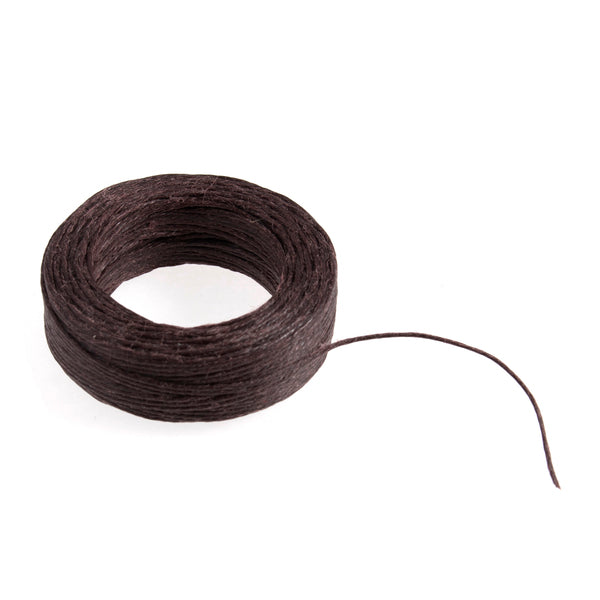 Trimits Wax Thread Brown 23m - JEL3