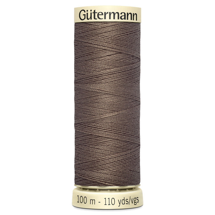 Gutermann Sew-All Thread 100m - Beige, Black, Brown, Cream, Grey & White