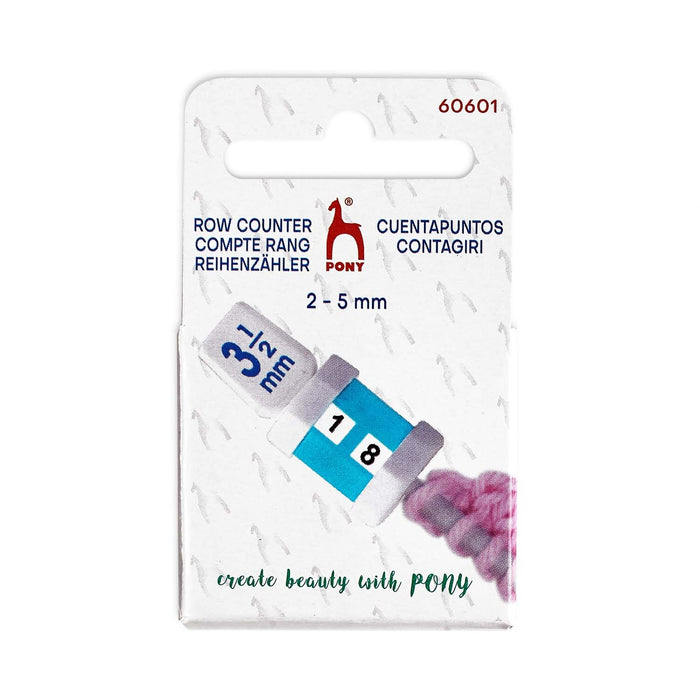 Pony Row Counter 2-5mm - P60601