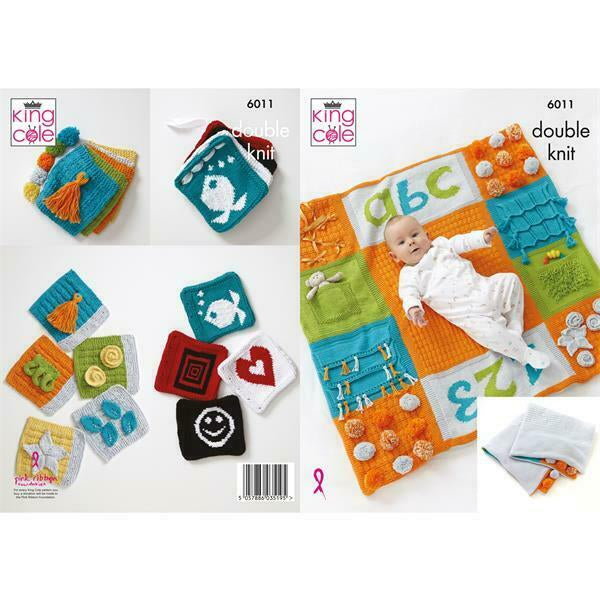 Knitting Pattern Books & Playmat King Cole Cottonsoft DK - 6011
