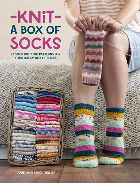 Knit A Box Of Socks Book By Julie Ann Lebouthillier - SP