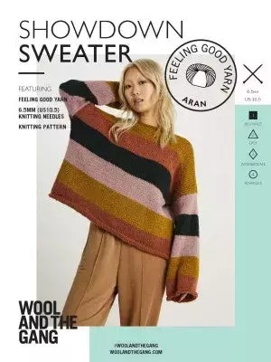 Knitting Booklet Wool And The Gang Showdown Sweater - V531374456