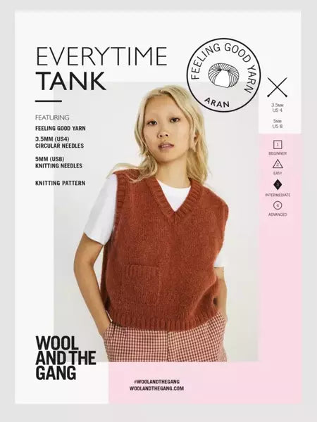 Knitting Booklet Wool And The Gang Everytime Tank - V000253750