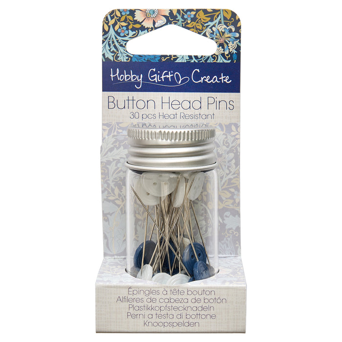 Hobby Gift Create Button Head Pins Heat Resistant 30 Pcs HGC720.01