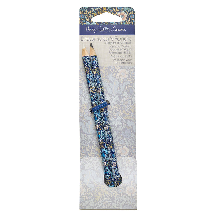 Hobby Gift Create Dressmaker’s Pencils 2 Pcs Woodblock Design HGC299.01