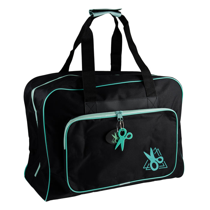 Hobby Gift Sewing Machine Bag Black & Turquoise MR4660.TURQ