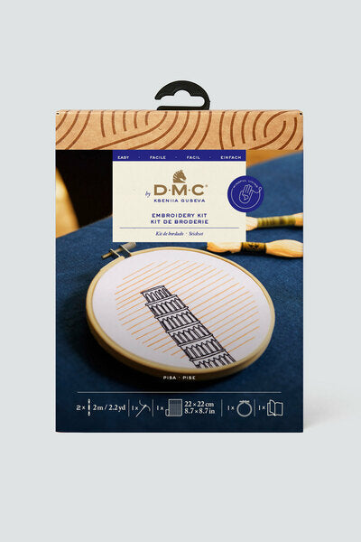 DMC Embroidery Kit Pisa by Kseniia Guseva The Designer Collection - TB230