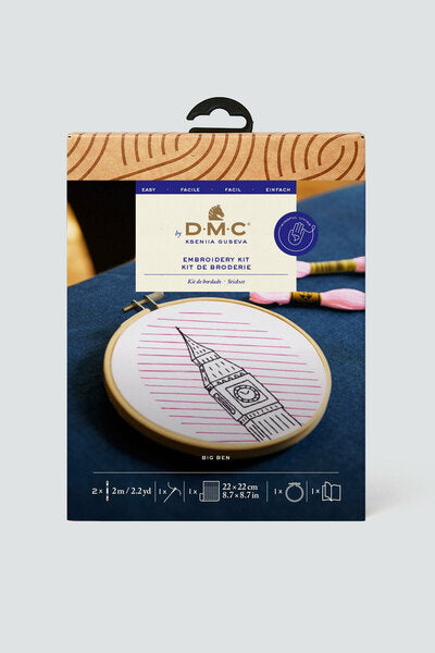 DMC Embroidery Kit Big Ben By Kseniia Guseva The Designer Collection - TB214